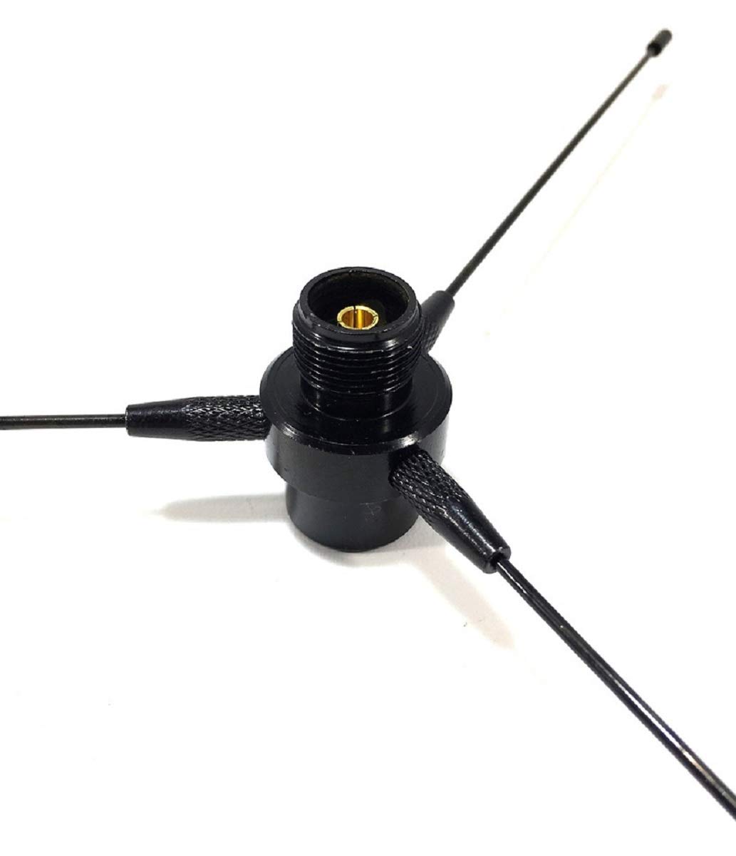 Amazon | 〔mikan〕 VHF UHF 両用 ラジアル エレメント モービル